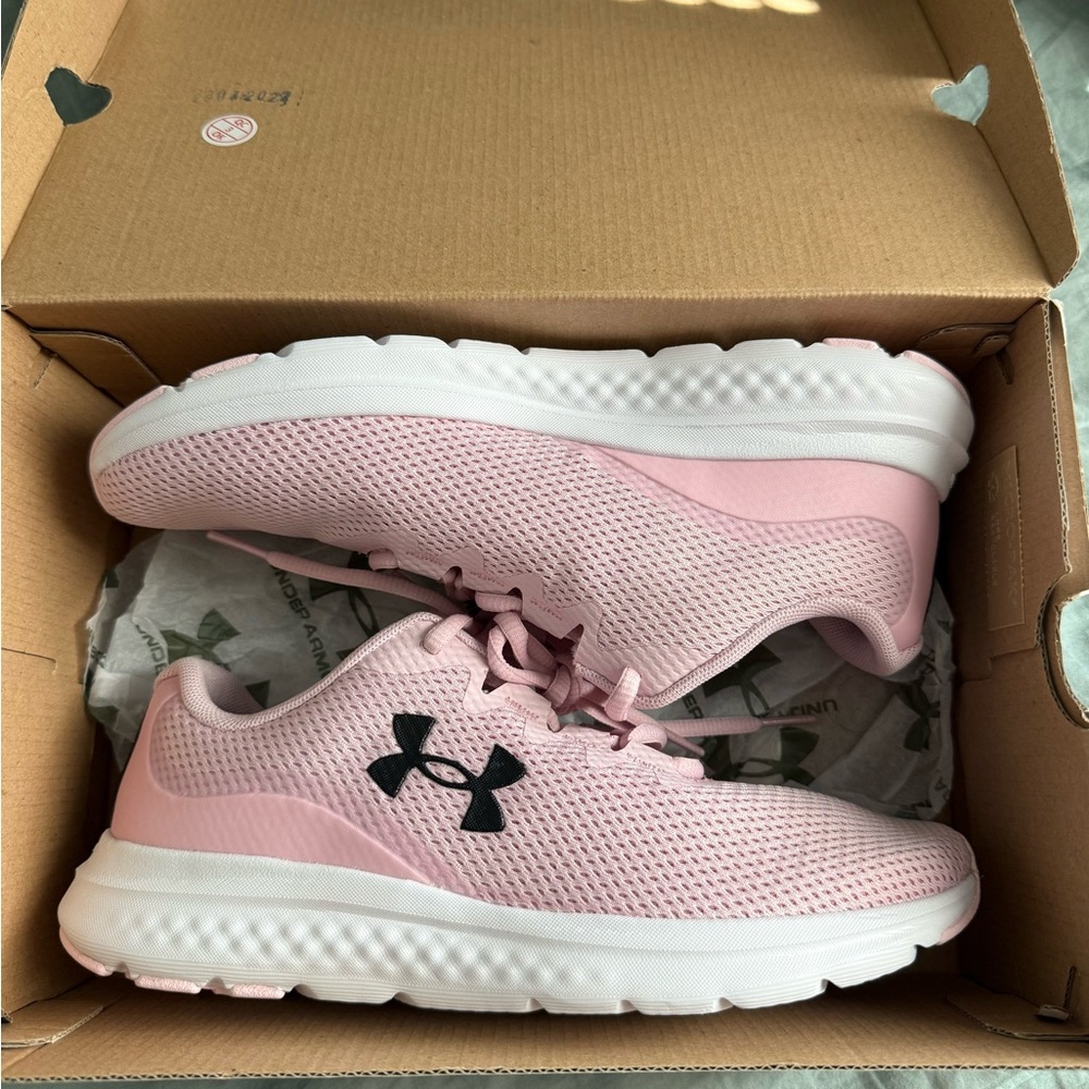 Under Armour Light Pink Athletic Sneakers
